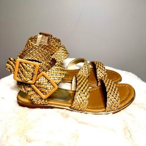 Donald J Pliner leather sandals